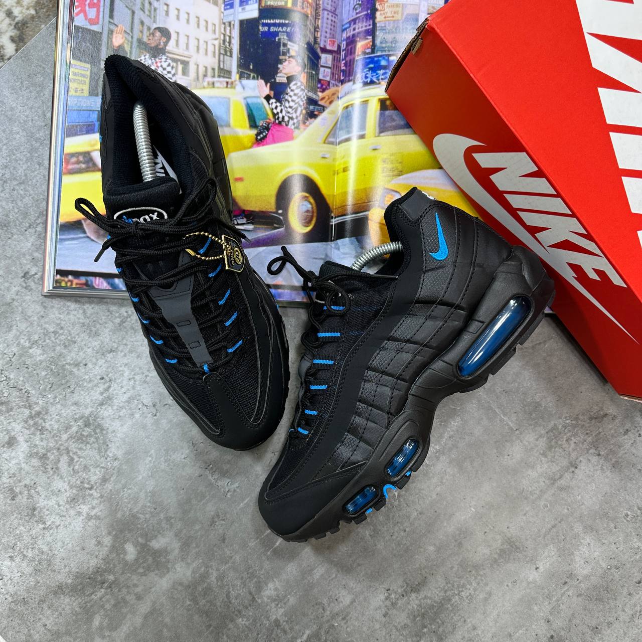 NIKE 95`S BLUE SHOES