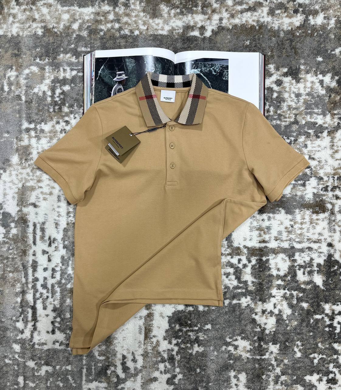 BURBERRY POLO T-SHIRTS