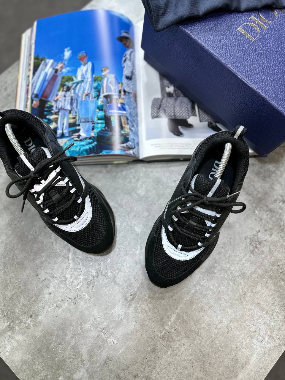 DIOR B22 TRAINER BLACK